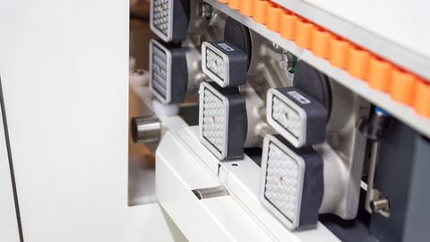 Fester Halt zu jeder Zeit In kürzester Zeit rüsten Sie die EVOLUTION zum Einsatz auf Sondermaterialien um.