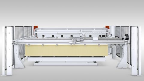 Die Liftlösung für hohen Materialdurchsatz Massiver Hubtisch für eine durchsatzstarke Serienproduktion