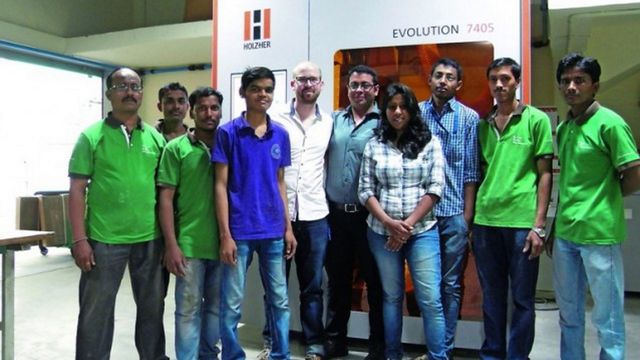 Referencje Holzher - doświadczenia w Indiach z CNC i okleiniarką