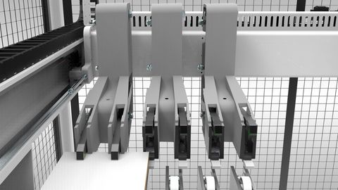 Die standardmäßig schwimmend gelagerten Spannzangen mit einer intelligenten Ansteuerung über die Software bieten Ihnen einen Gewinn an Zykluszeit, Schnittqualität und Materialschonung. Die standardmäßig schwimmend gelagerten Spannzangen mit einer intelligenten Ansteuerung über die Software bieten Ihnen einen Gewinn an Zykluszeit, Schnittqualität und Materialschonung.