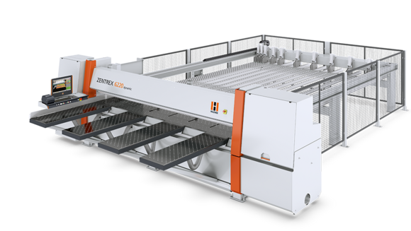 Horizontale Plattensäge HOLZ-HER ZENTREX dynamic Druckbalkensäge HOLZ-HER ZENTREX dynamic