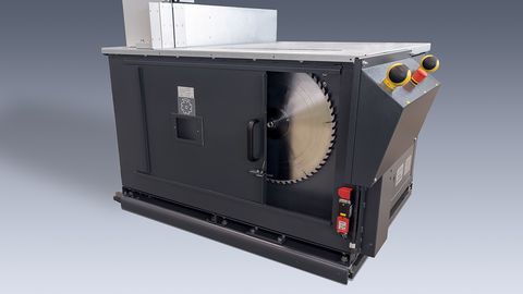 OptiCut C 700+ Wartungszugang OptiCut C 700+ Wartungszugang vor grauem Hintergrund