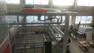 Двухуровневая складская система для плитных материалов HOLZ-HER: STORE-MASTER с индивидуальной адаптацией в Швейцарии