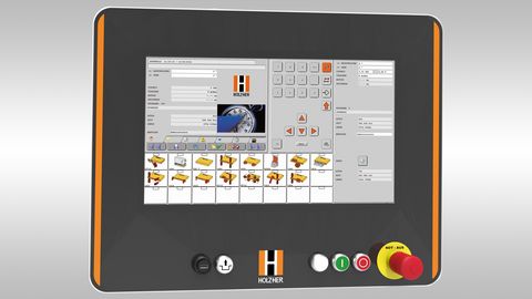 HOLZ-HER Edge-Control - PC-Steuerung Edge - Control - PC - Steuerung für einfache Programmierung und schnelles Einrüsten über NC-Servoachsen.